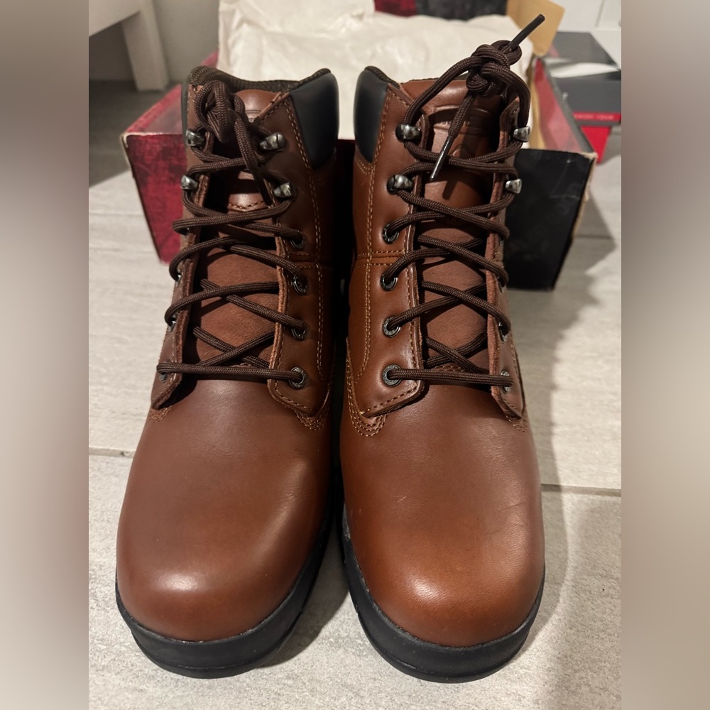 Wolverine Harrison Dark Brown Leather Boots
